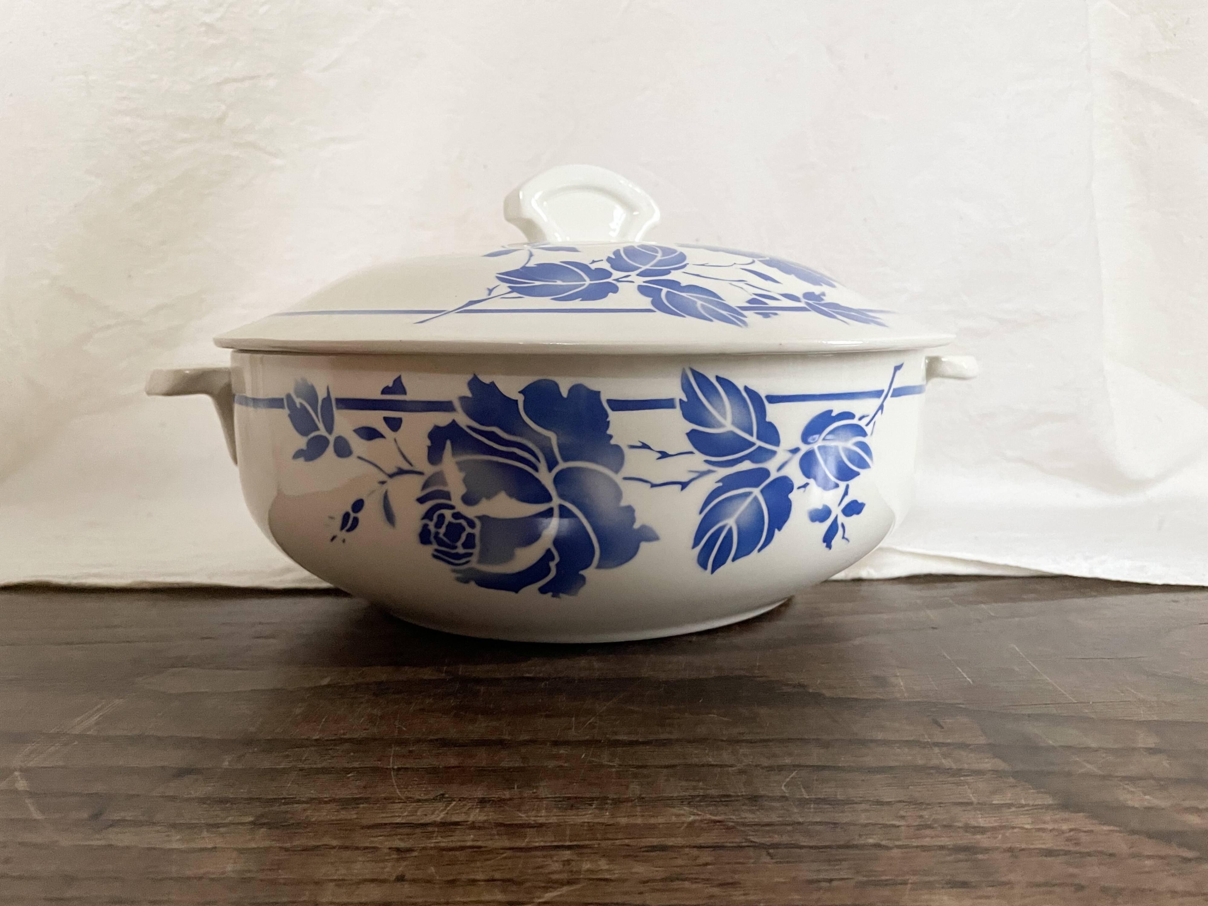 Moulin des Loups and Hamage earthenware tureen