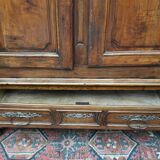 Walnut cabinet, 18th