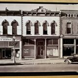 Black and White Fine Art Photography – Walker Evans, Main Street Block, Selma