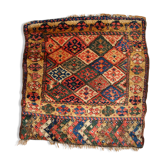 61cm x 61cm Kyrdish Persian carpet 1880 s