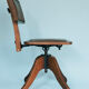 Industrial Swivel Desk Chair Cast Iron Early 20th Century