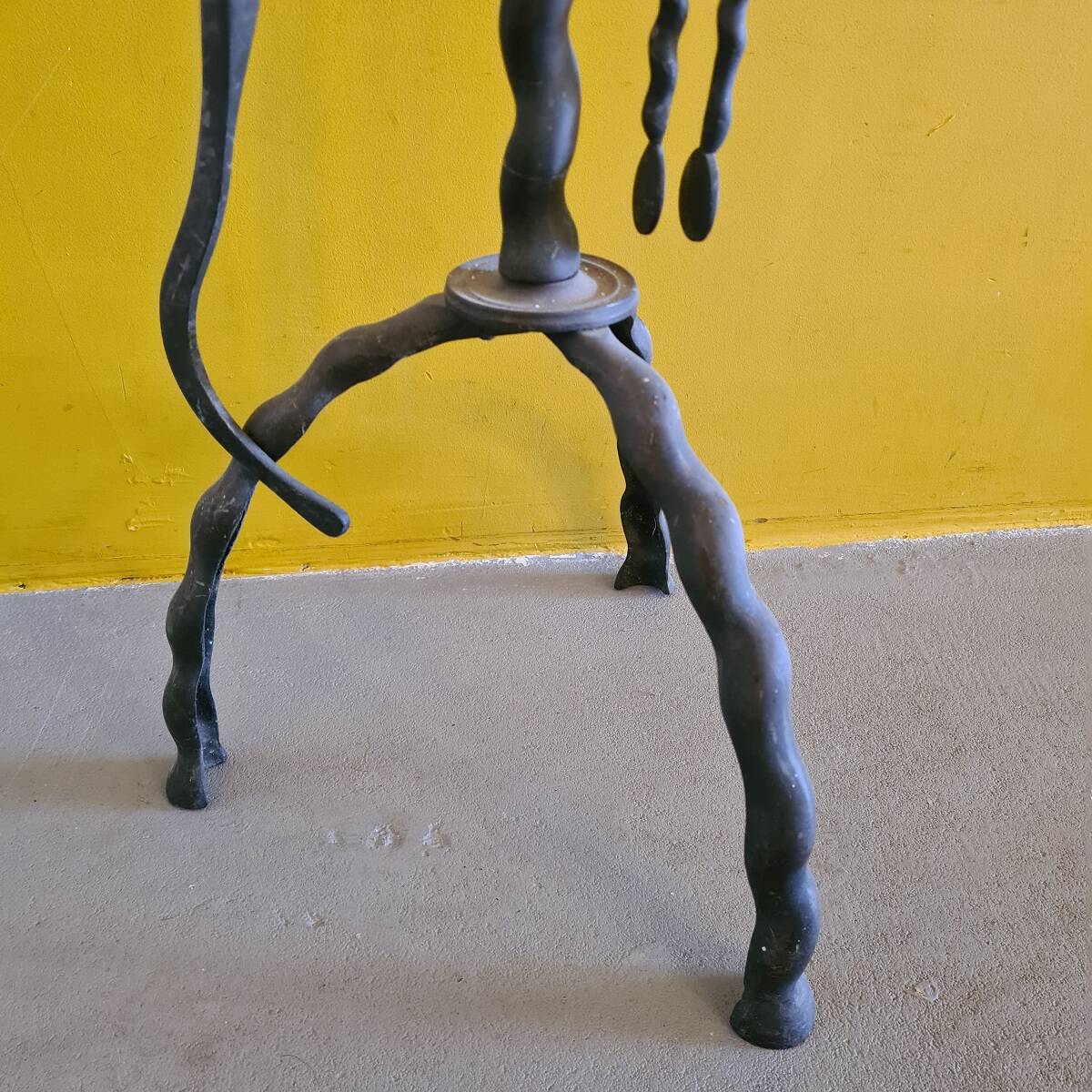 Dutch Brass Fireplace Set With Double Eagle Head, Late 19th Century