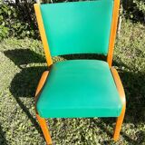 4 chaises et 2 fauteuils bow wood