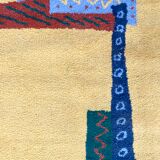Rug from the 1990s, Memphis-style - 227x170 cm