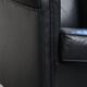 Black Cowhide Leather English-Style Club Chair