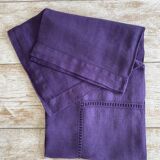 Purple tablecloth - 124x124 cm - Métis