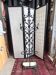 Art Nouveau cast iron coat rack