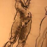 Original drawing study of nudes