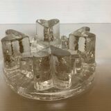 Bougeoir chauffe plat coeurs