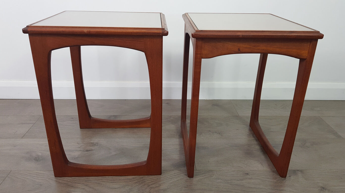 Pair of nightstands, 1960s