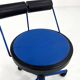 Chaise de bureau ajustable bleu de Bieffeplast, 1980