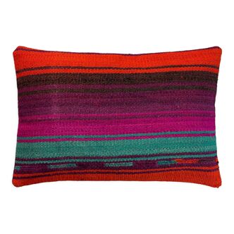 Vintage turkish handmade cushion cover , 30 x 50 cm