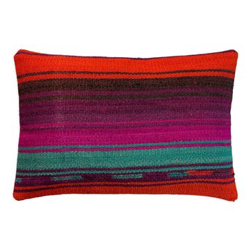 Housse de coussin vintage turque faite à la main, 30 x 50 cm