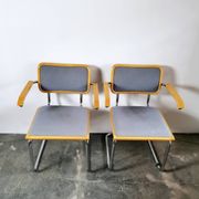Chaises à accoudoirs des années 1980
