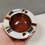 Mid-century ceramic ashtray, by Ellen Malmer for Royal Copenhagen, 1960s.