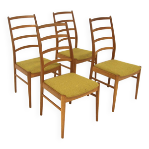 Set de 4 chaises en chêne, - nils