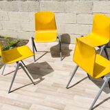 Vintage Chairs Compass Legs S22 Holland