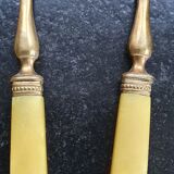 6 old cake forks