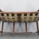 Josef Hoffmann Variation of Art Nouveau "Fledermaus" Sofa