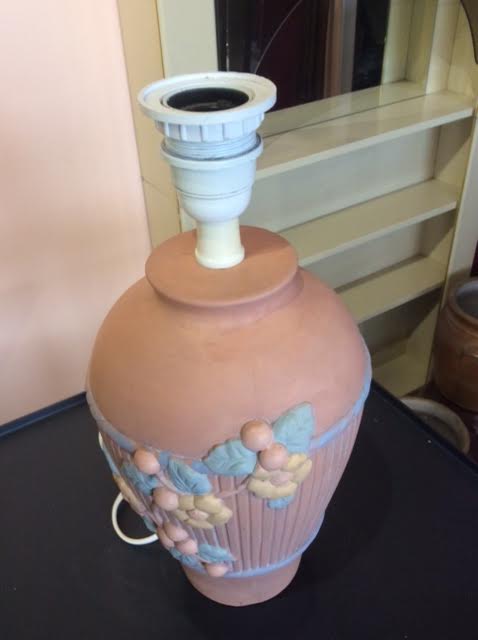 Terracotta lamp