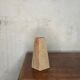 Beige stone candle holder