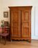French rustic wardrobe in solid wood – 19th century