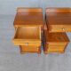 Art Deco bedside tables in pairs