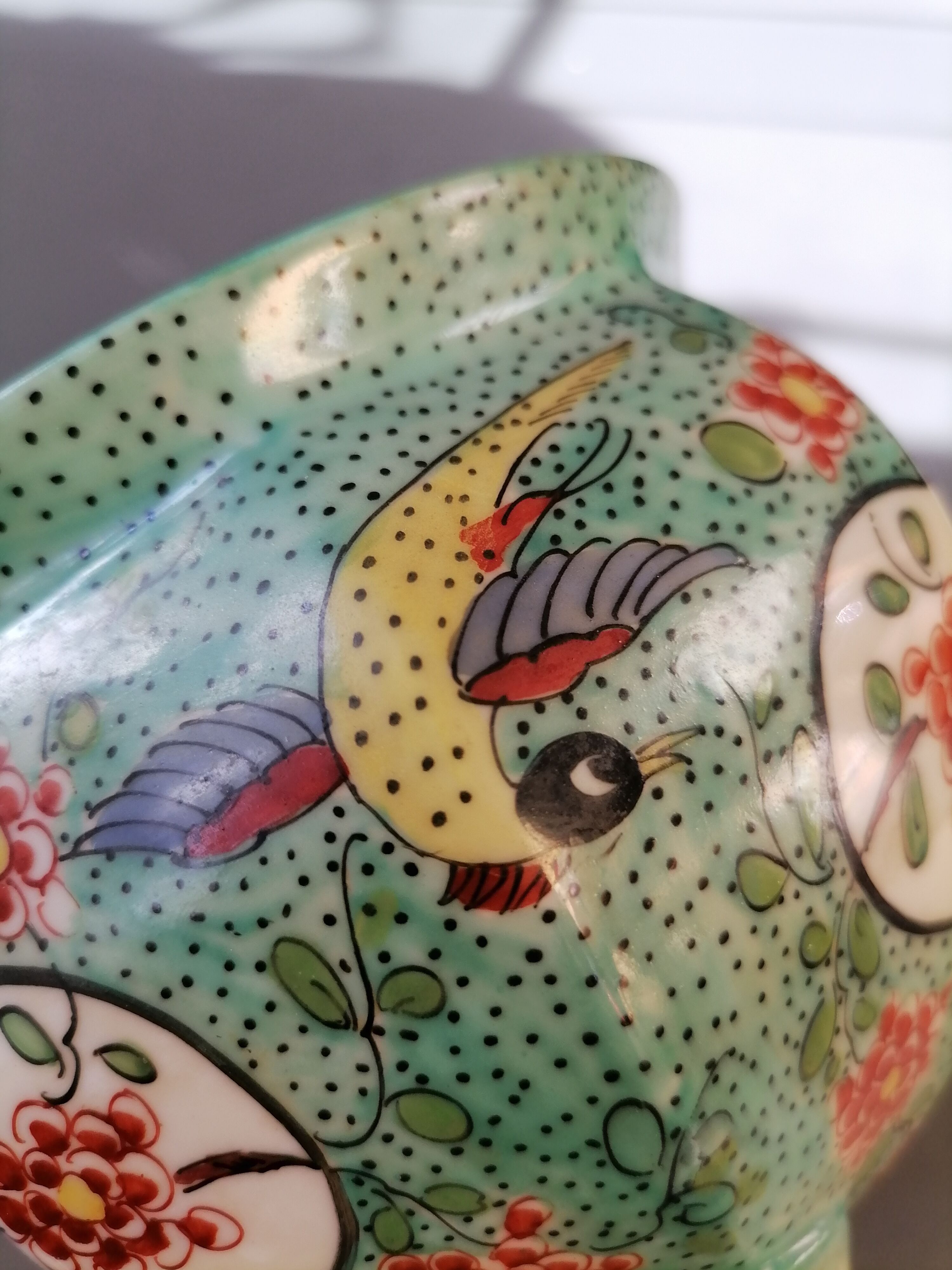 Ceramic pot cover