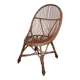 Rattan basket armchair