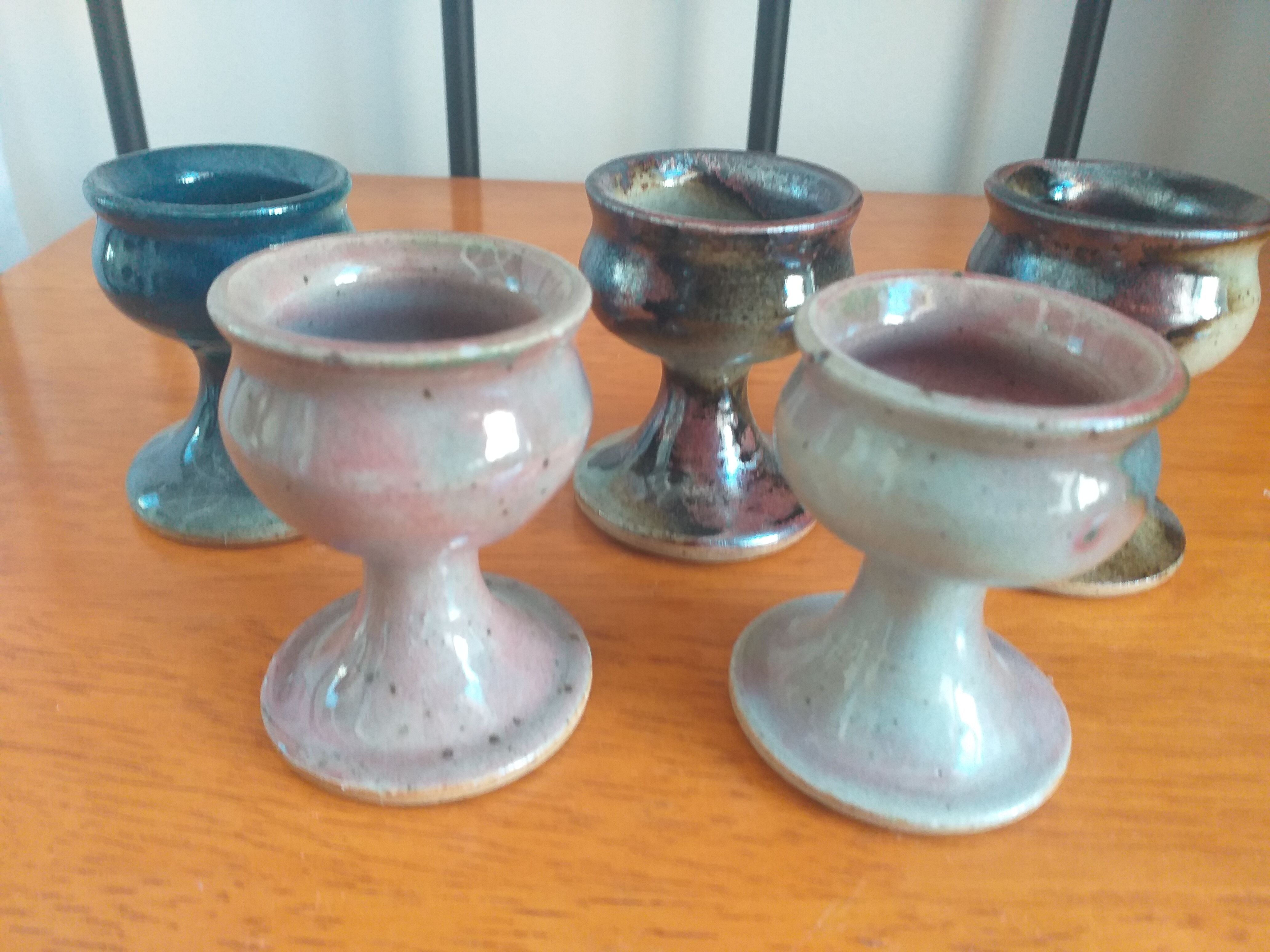 Glazed stoneware shell