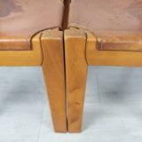 Chaises en cuir maison Regain