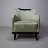 Set of four Art Deco armchairs, 1930-1950