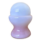 Space Age pink opaline glass table lamp