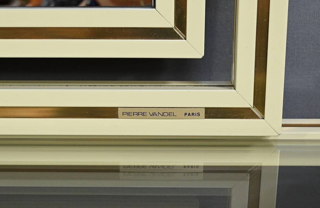Ensemble Miroir & Console, signés Pierre Vandel – 1970