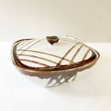 Ceramic vegetable dish from Lunéville-Badonviller