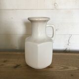 Ivory vase with handle