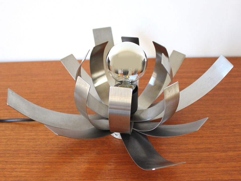 Lamp light flower Jocelyne Trocmé