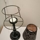 Table floor lamp with candles