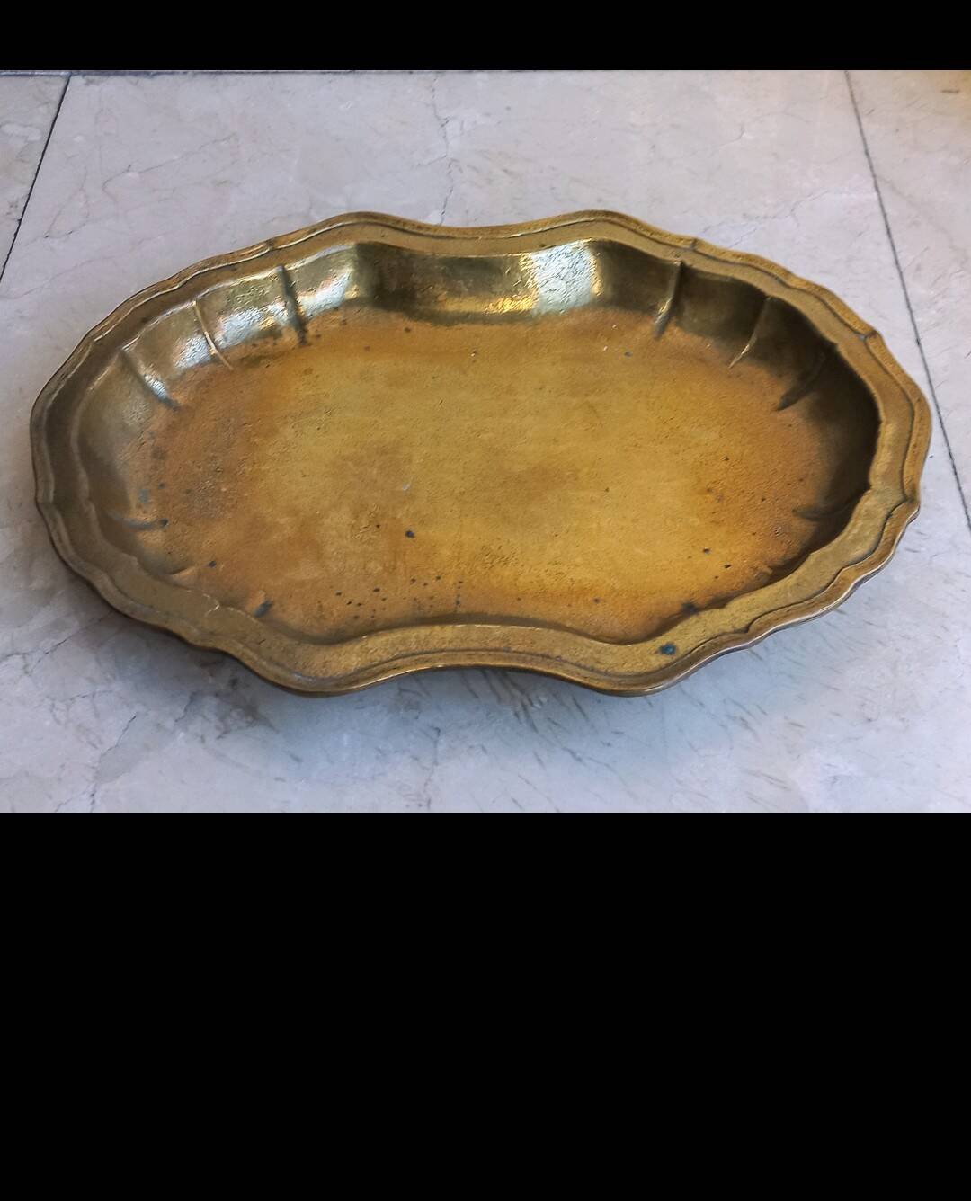 Solid brass mcm tray
