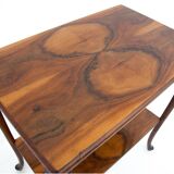 Art Deco side table, Poland, 1950s