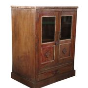 Vaisselier, buffet Art déco en teck birman