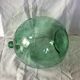 Lady Jeanne in glass 54 liters green color dimension: height -63cm- diameter -42cm-
