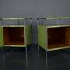 Set of Two Bauhaus Night Stands by Vichr & Co., 1930s