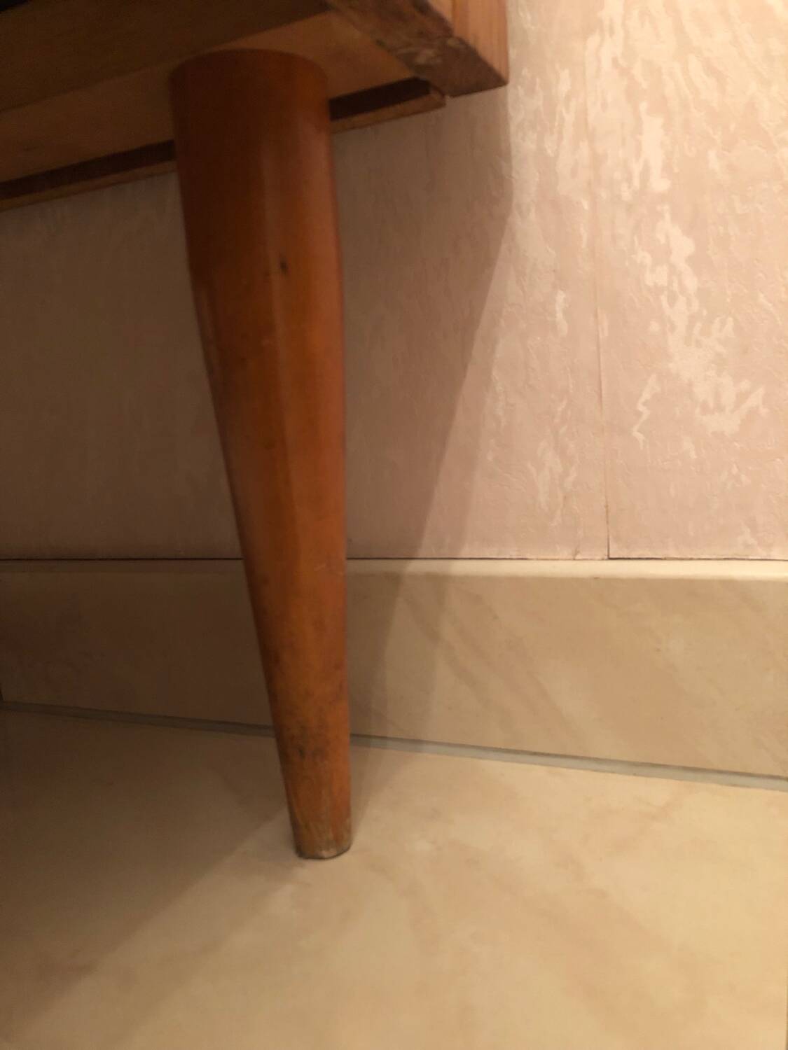 Scandinavian wooden chest of drawers from the 1960s