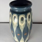 Art Deco vase signed Léon Elchinger, Soufflenheim, 1920s