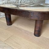 Table basse Roger Capron, « Fleur » Vallauris, France, 1970