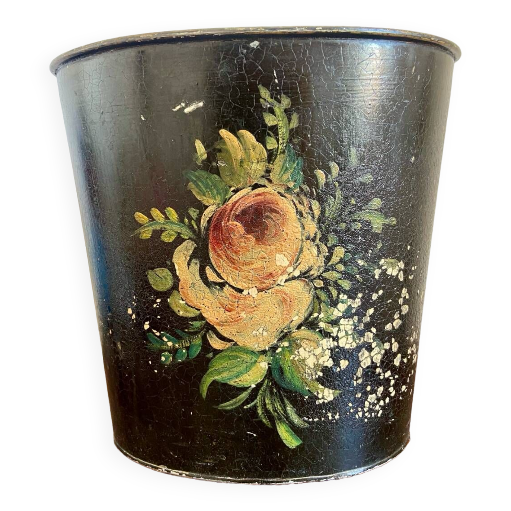 Vintage waste paper basket