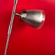 Articulated lamp design brushed steel Aluminor, office, loft, garage, workshop