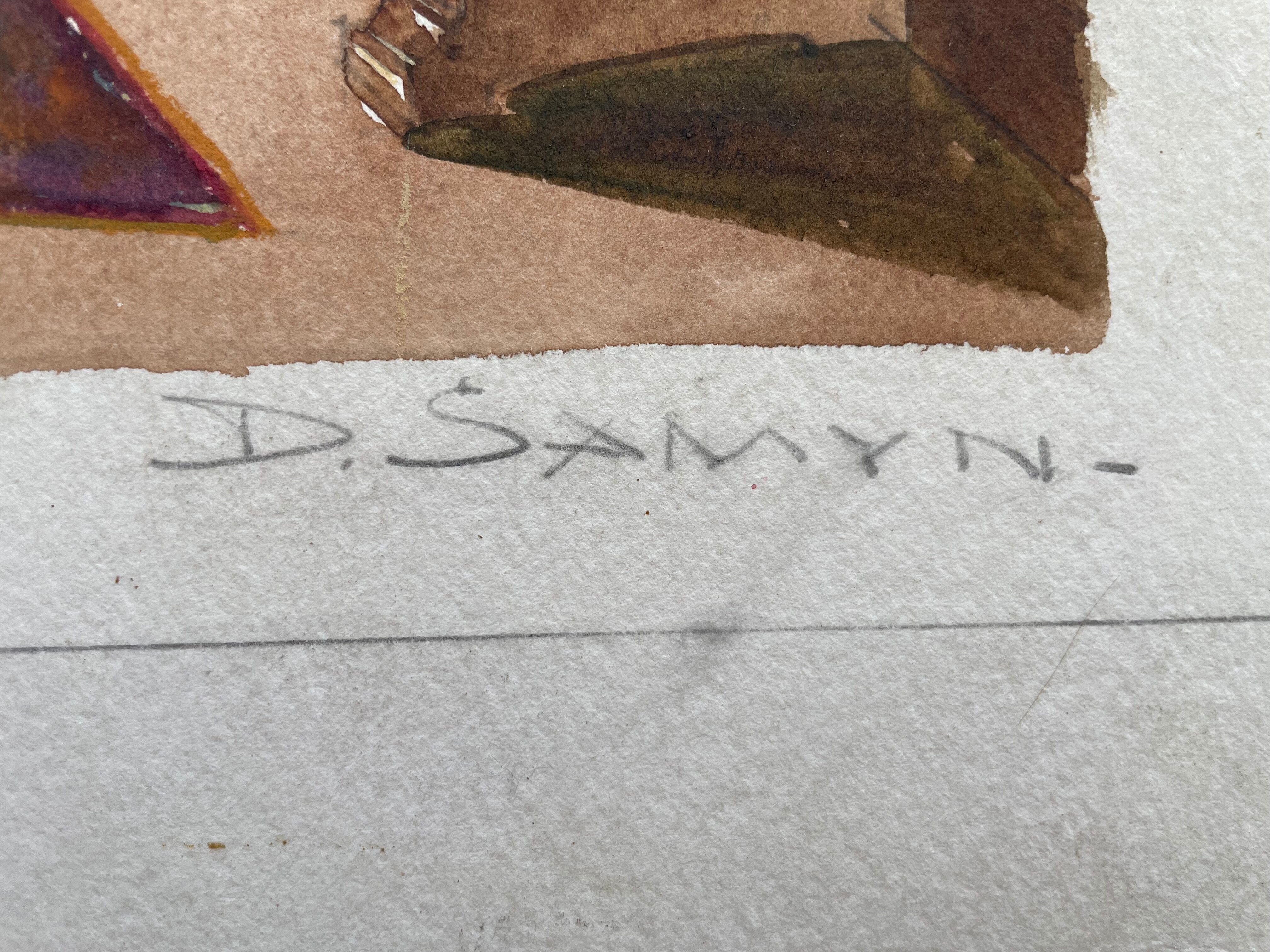 Painting decorative art interior architecture 30-50s