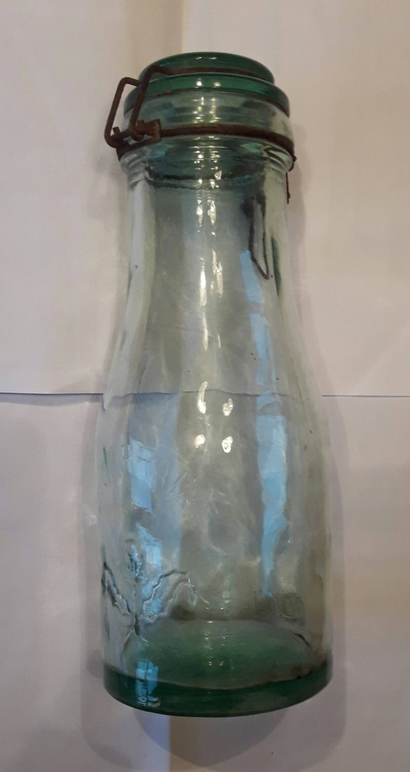 Bouteille ancienne au chardon "La Lorraine"